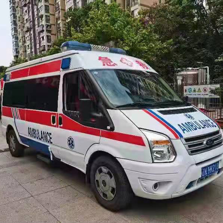 荔城长途救护车护送病人返乡